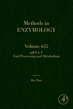 Couverture de l’ouvrage mRNA 3’ End Processing and Metabolism