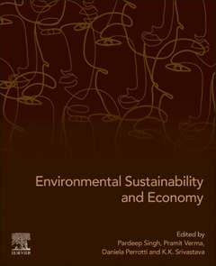 Cover of the book Environmental Sustainability and Economy