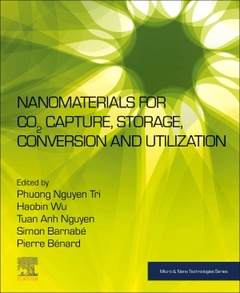 Couverture de l’ouvrage Nanomaterials for CO2 Capture, Storage, Conversion and Utilization