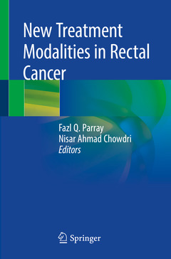 Couverture de l’ouvrage New Treatment Modalities in Rectal Cancer
