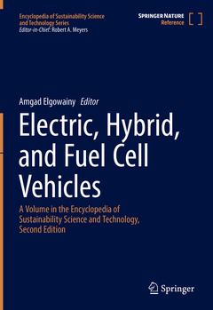 Couverture de l’ouvrage Electric, Hybrid, and Fuel Cell Vehicles