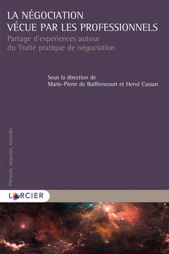 Cover of the book Négociation vécue par les professionnels