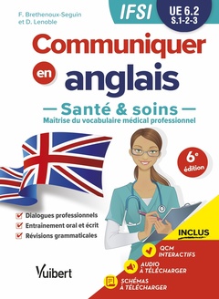 Cover of the book UE 6.2 Communiquer en anglais en IFSI - Santé et soins
