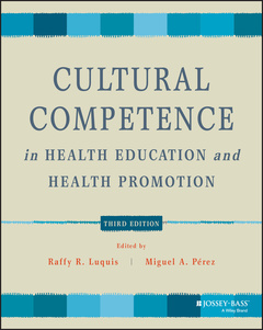 Couverture de l’ouvrage Cultural Competence in Health Education and Health Promotion