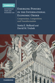 Couverture de l’ouvrage Emerging Powers in the International Economic Order