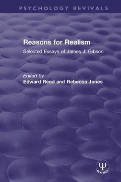Couverture de l’ouvrage Reasons for Realism