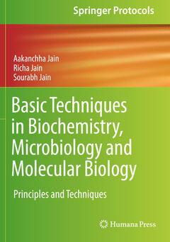 Couverture de l’ouvrage Basic Techniques in Biochemistry, Microbiology and Molecular Biology