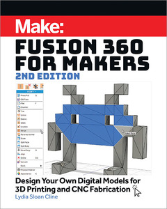 Couverture de l’ouvrage Fusion 360 for Makers