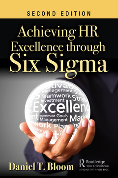 Couverture de l’ouvrage Achieving HR Excellence through Six Sigma