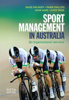 Couverture de l’ouvrage Sport Management in Australia