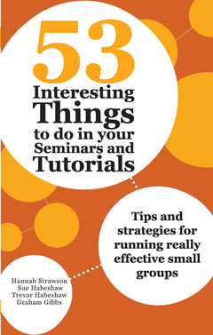 Couverture de l’ouvrage 53 Interesting Things to do in your Seminars and Tutorials