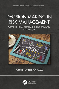 Couverture de l’ouvrage Decision Making in Risk Management