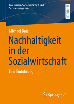 Couverture de l’ouvrage Nachhaltigkeit in der Sozialwirtschaft