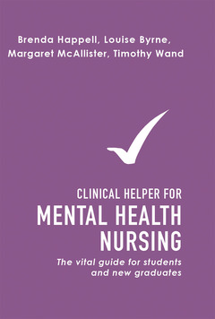 Cover of the book Clinical Helper for Mental Health Nursing