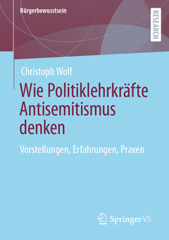 Couverture de l’ouvrage Wie Politiklehrkräfte Antisemitismus denken