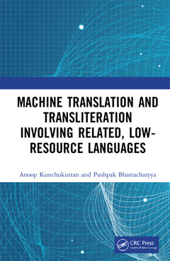 Couverture de l’ouvrage Machine Translation and Transliteration involving Related, Low-resource Languages