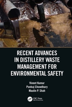 Couverture de l’ouvrage Recent Advances in Distillery Waste Management for Environmental Safety