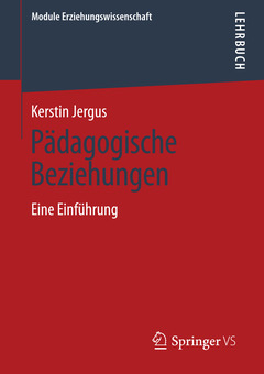 Cover of the book Pädagogische Beziehungen