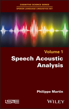 Couverture de l’ouvrage Speech Acoustic Analysis
