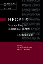 Cover of the book Hegel's Encyclopedia of the Philosophical Sciences