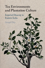 Couverture de l’ouvrage Tea Environments and Plantation Culture