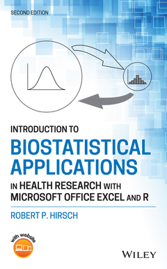 Cover of the book Introduction to Biostatistical Applications in Health Research with Microsoft Office Excel and R