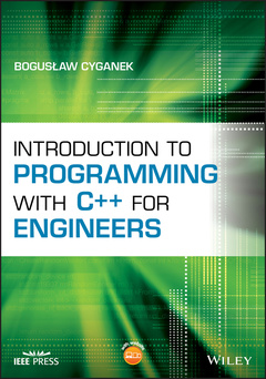 Couverture de l’ouvrage Introduction to Programming with C++ for Engineers