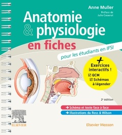 Cover of the book Anatomie et physiologie en fiches pour les étudiants en IFSI