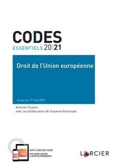 Couverture de l’ouvrage Droit de l'Union européenne 2021