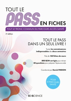 Couverture de l’ouvrage Tout le PASS en fiches - 2e éd.
