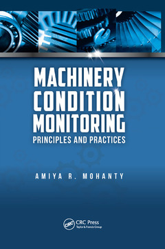 Couverture de l’ouvrage Machinery Condition Monitoring