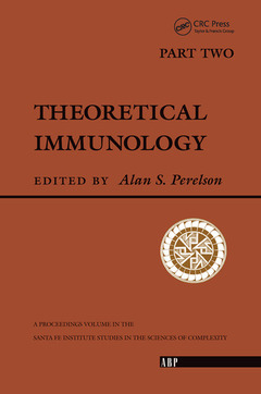 Couverture de l’ouvrage Theoretical Immunology, Part Two