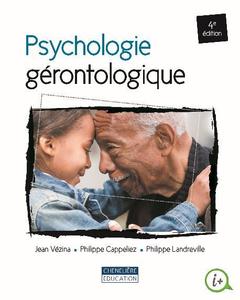Couverture de l’ouvrage Psychologie gérontologique