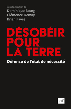 Cover of the book Désobéir pour la Terre