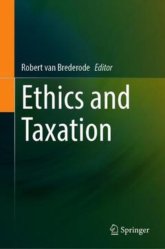 Couverture de l’ouvrage Ethics and Taxation