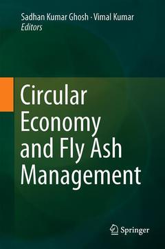 Couverture de l’ouvrage Circular Economy and Fly Ash Management