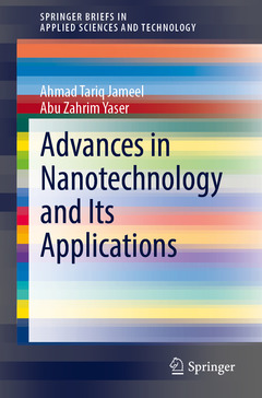 Couverture de l’ouvrage Advances in Nanotechnology and Its Applications