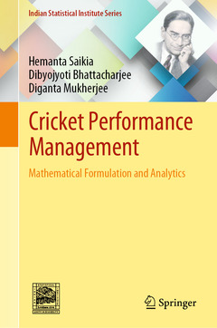 Couverture de l’ouvrage Cricket Performance Management