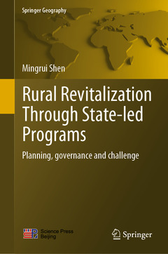 Couverture de l’ouvrage Rural Revitalization Through State-led Programs