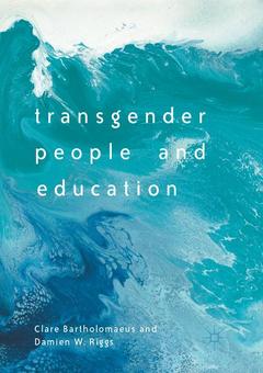 Couverture de l’ouvrage Transgender People and Education