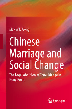 Couverture de l’ouvrage Chinese Marriage and Social Change