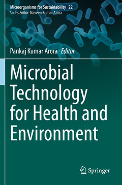 Couverture de l’ouvrage Microbial Technology for Health and Environment