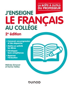 Couverture de l’ouvrage J'enseigne le français au collège - 2e éd.