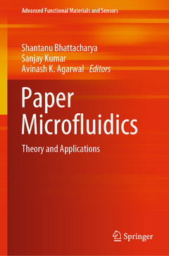Couverture de l’ouvrage Paper Microfluidics