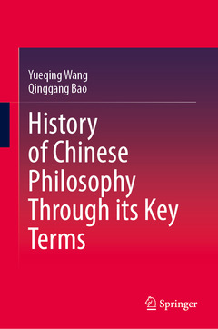 Couverture de l’ouvrage History of Chinese Philosophy Through Its Key Terms