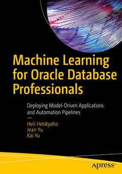 Cover of the book Machine Learning for Oracle Database Professionals