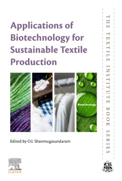 Couverture de l’ouvrage Applications of Biotechnology for Sustainable Textile Production