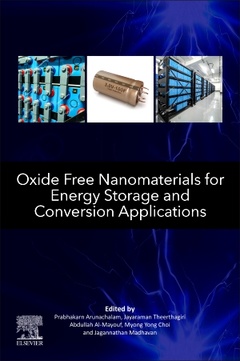 Cover of the book Oxide Free Nanomaterials for Energy Storage and Conversion Applications