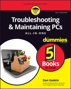 Couverture de l’ouvrage Troubleshooting & Maintaining PCs All-in-One For Dummies