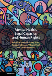 Couverture de l’ouvrage Mental Health, Legal Capacity, and Human Rights